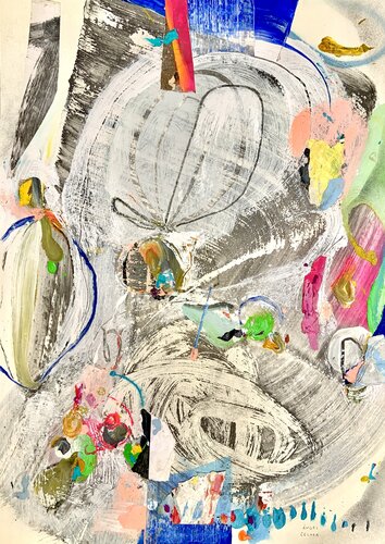 Bienvenida primavera van Ángel Celada, Werk op papier te koop op Singulart