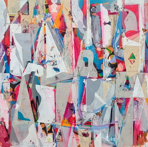 Ensayo para un nuevo relato van Ángel Celada, Schilderij te koop op Singulart