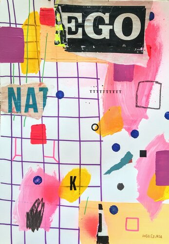 La soledad del ego van Ángel Celada, Werk op papier te koop op Singulart