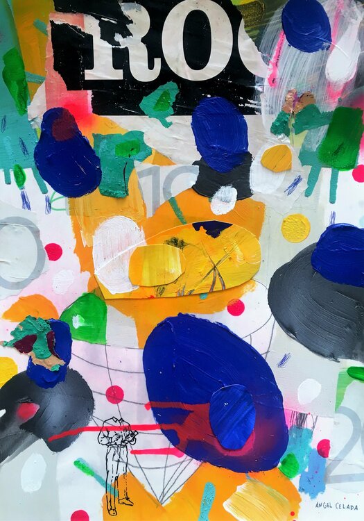 Hombre sin cabeza Ángel Celada