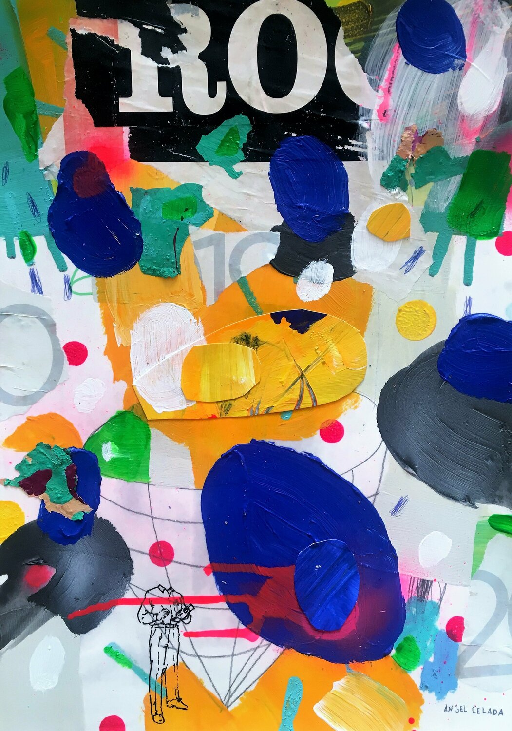 Hombre sin cabeza Ángel Celada