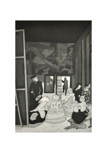 Homenaje a Picasso. by Jenifer Carey, Print for Sale on Singulart