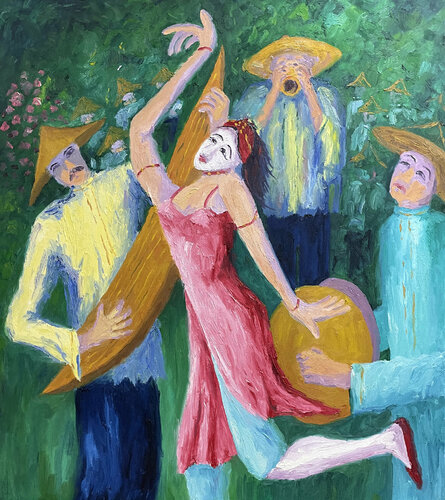 El afinador de pianos bailando. Jenifer Carey