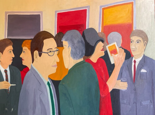 Homenaje a Rothko. de Jenifer Carey, Pintura a la venta en Singulart