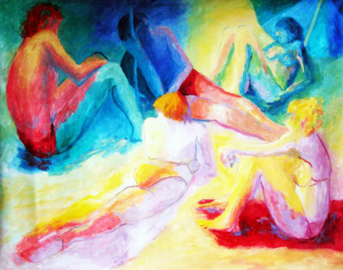 Ibiza III de Jenifer Carey, Pintura a la venta en Singulart