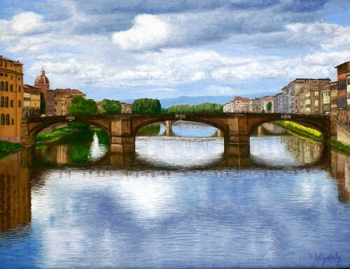 Florenz van Leo Windeln, Schilderij te koop op Singulart