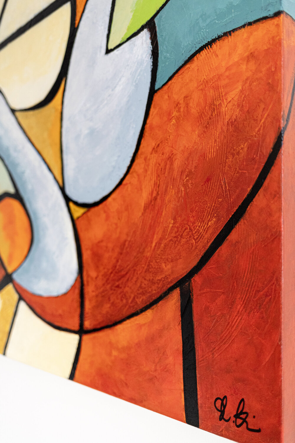 抽象画 油彩 風景画 Hyunah Kim Serenity' Art Print - Hyunah Kim | Art.com