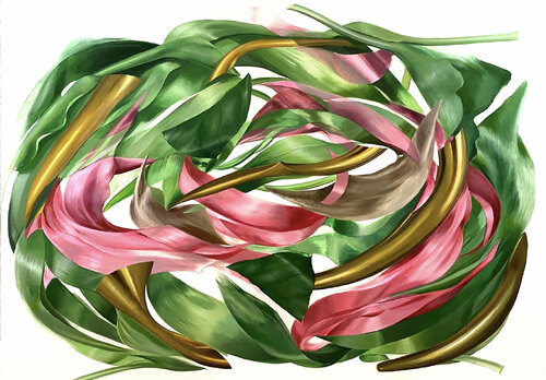 Laelia's Nest par Laura Porcelli, Peinture en vente sur Singulart