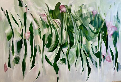 Frontera Verde by Laura Porcelli, 회화 for Sale on Singulart