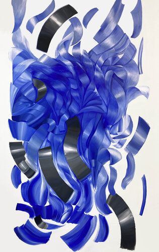 Vegetación Nocturna by Laura Porcelli, 회화 for Sale on Singulart