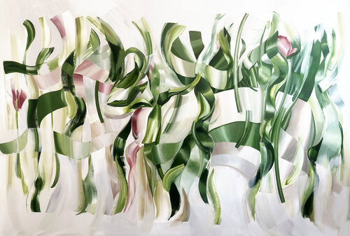 Hanging Garden by Laura Porcelli, 회화 for Sale on Singulart