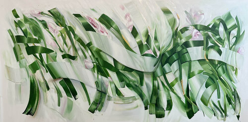 Open Graden par Laura Porcelli, Peinture en vente sur Singulart