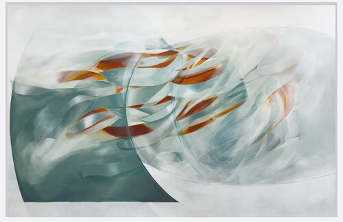 Movimiento Infinito par Laura Porcelli, Peinture en vente sur Singulart