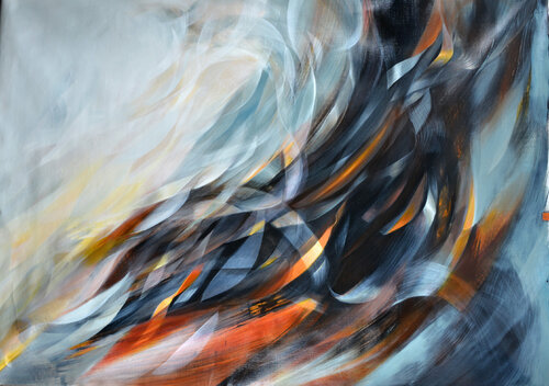 Vientos Nocturnos by Laura Porcelli, 회화 for Sale on Singulart