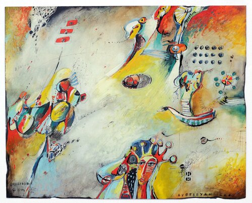 composition di Gor Avetisyan, Opera su carta in vendita su Singulart