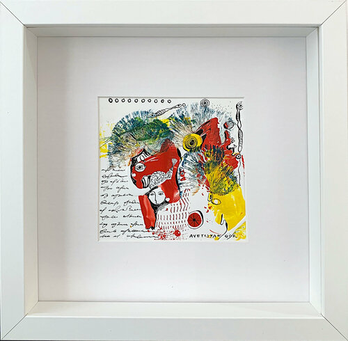 Vision of Glowing Echo V van Gor Avetisyan, Werk op papier te koop op Singulart