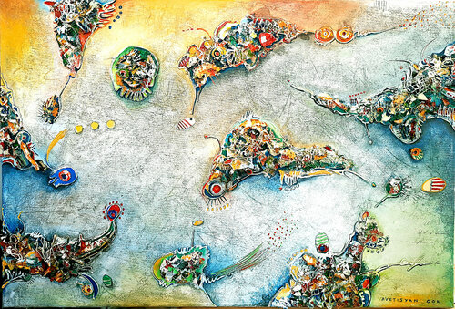 Still Life with Secret Feeling van Gor Avetisyan, Schilderij te koop op Singulart