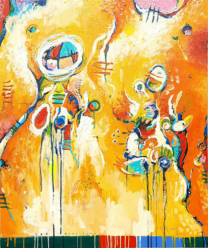 Efective Emotion II van Gor Avetisyan, Schilderij te koop op Singulart