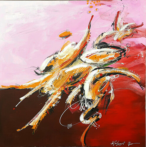 Pearls of Passion III van Gor Avetisyan, Schilderij te koop op Singulart