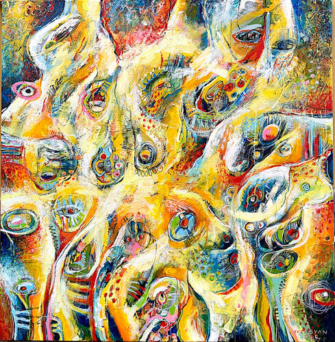 Carnival van Gor Avetisyan, Schilderij te koop op Singulart