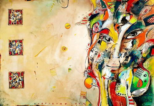 Imagine III van Gor Avetisyan, Werk op papier te koop op Singulart