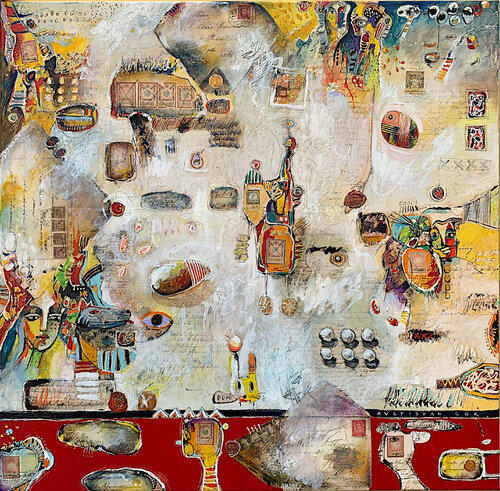 As Time Goes By van Gor Avetisyan, Schilderij te koop op Singulart
