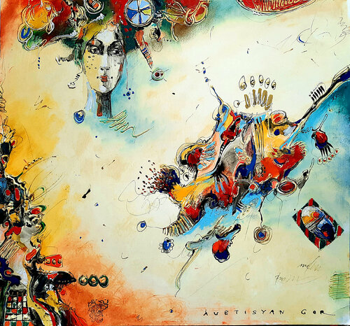 Imagine IV van Gor Avetisyan, Werk op papier te koop op Singulart