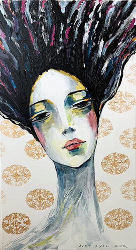 Silent Beauty van Gor Avetisyan, Schilderij te koop op Singulart