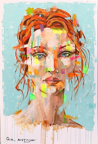 Amazing Look van Gor Avetisyan, Werk op papier te koop op Singulart