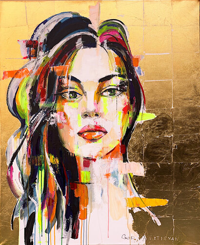 Golden Look van Gor Avetisyan, Werk op papier te koop op Singulart
