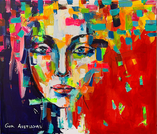 Wild Beauty van Gor Avetisyan, Werk op papier te koop op Singulart