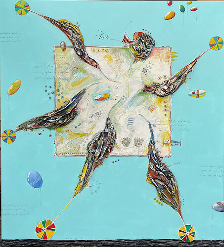 Happy Emotions van Gor Avetisyan, Schilderij te koop op Singulart