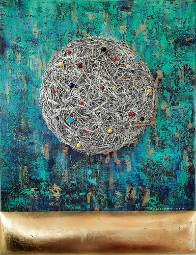 Explained Joy van Gor Avetisyan, Schilderij te koop op Singulart