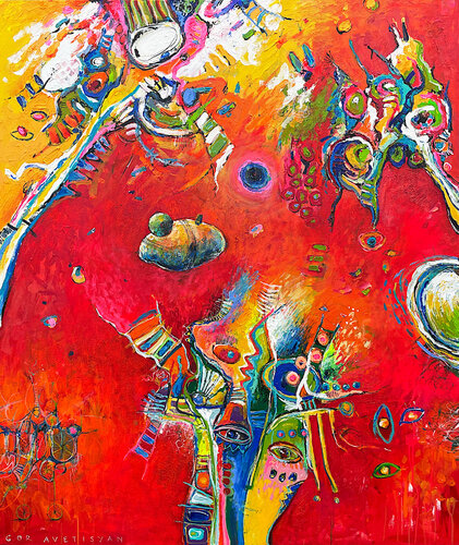 Unlimited Love van Gor Avetisyan, Schilderij te koop op Singulart