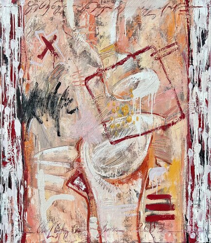 Stepping out ,Reasons of life van Gor Avetisyan, Schilderij te koop op Singulart