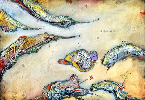 Deeper Present of Life I van Gor Avetisyan, Schilderij te koop op Singulart
