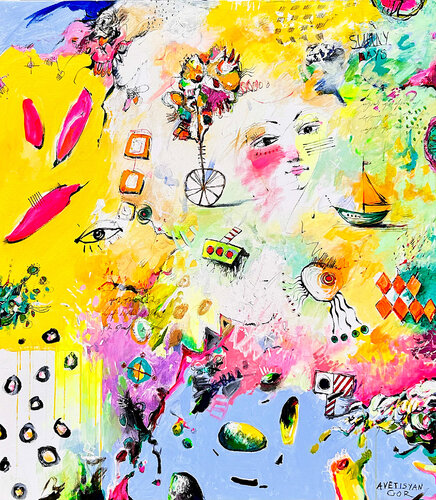 Sunny Day van Gor Avetisyan, Schilderij te koop op Singulart