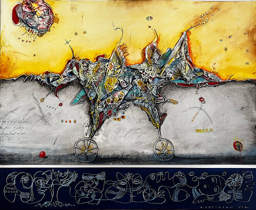 Gor Avetisyan Deeper Present of Life IV van Gor Avetisyan, Schilderij te koop op Singulart