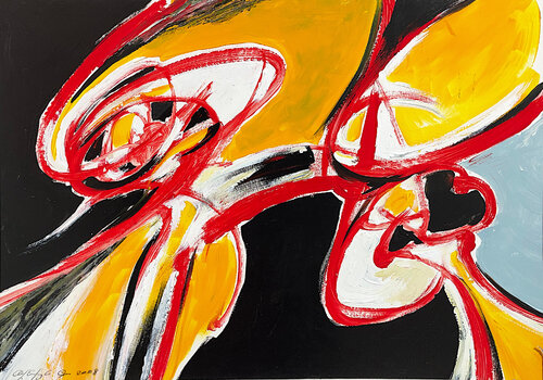 The Beauty of Abstraction I van Gor Avetisyan, Schilderij te koop op Singulart