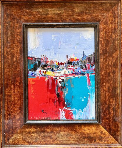 Dream city van Gor Avetisyan, Schilderij te koop op Singulart