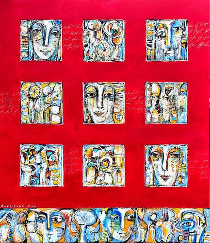 Fragments of Time van Gor Avetisyan, Schilderij te koop op Singulart
