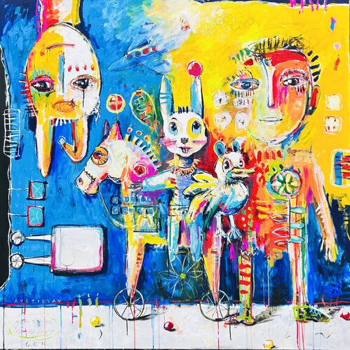 Fantasy Journey van Gor Avetisyan, Schilderij te koop op Singulart