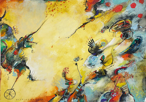 The Beauty of Emotion II van Gor Avetisyan, Werk op papier te koop op Singulart