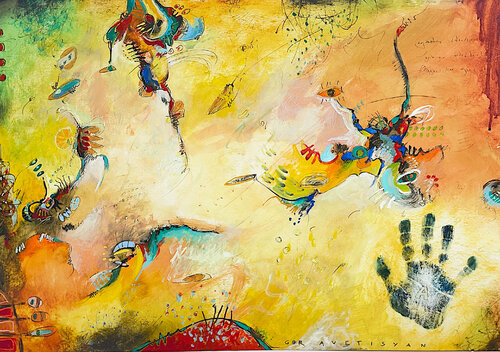 The Beauty of Emotion III van Gor Avetisyan, Werk op papier te koop op Singulart