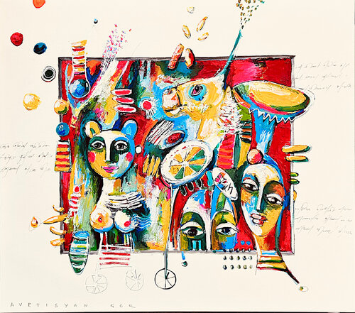 Joyful Dream van Gor Avetisyan, Schilderij te koop op Singulart