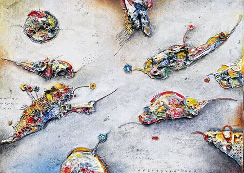 Flying di Gor Avetisyan, Pittura in vendita su Singulart