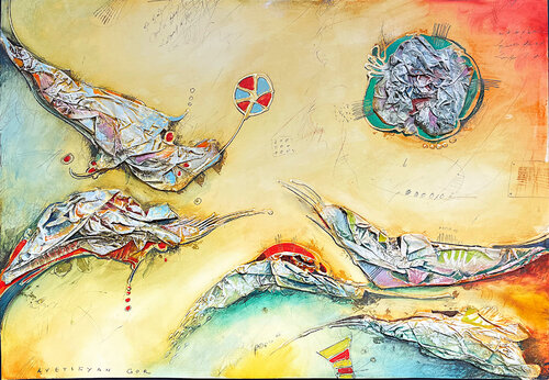 Deeper Present of Life IV di Gor Avetisyan, Pittura in vendita su Singulart