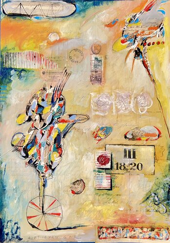 A Visual Journey Through History XI di Gor Avetisyan, Pittura in vendita su Singulart