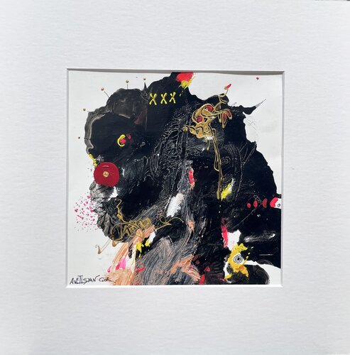 Just a Black di Gor Avetisyan, Pittura in vendita su Singulart