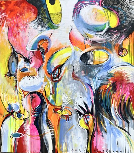 Joyful Reverie di Gor Avetisyan, Pittura in vendita su Singulart